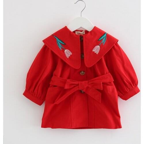 IDEA FISH Trench Coats For Girls