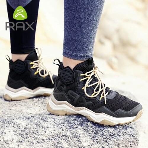 RAX spring Warm Men Hiking Shoes Winter Outdoor Walking hunting boots Mountain Sport women Climbing Sneakers trekking shoes