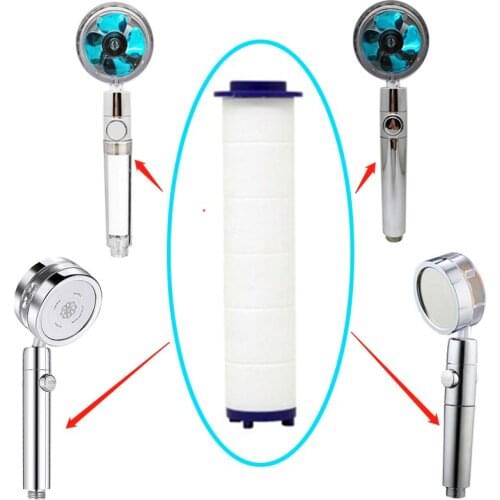 Filter Cotton for High Pressure Spray Shower Head 360 Rotated Rainfall Shower Head Fan Hand-held Pressurized Massage Shower Head