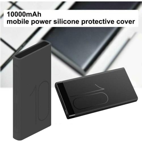 Non-toxic Silicone Power Bank Protective Case Pouch Storage Bag Carrying Case for HUAWEI Glory 10000mAh Power Bank AP09Q/S