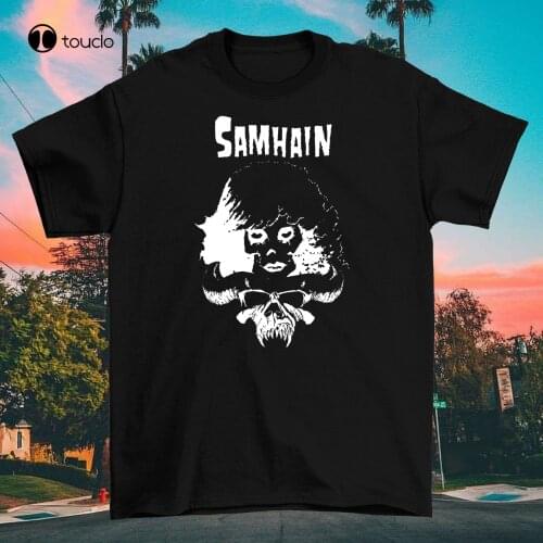 New Samhain Unholy Passion Short Sleeve Cotton Black Unisex S-2345Xl T-Shirt Cotten Tee Shirt