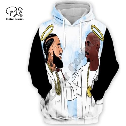 PLstar Cosmos NewFashion Tupac 2Pac Artist Rapper Singer HipHop Tracksuit 3DPrint Men/Women Streetwear Harajuku Funny Hoodies 22