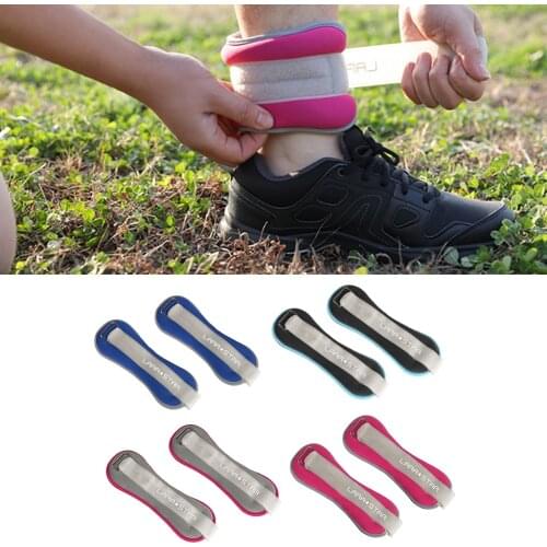 Adjustable Ankle Weights 0.5lbs Each Wrist Weight Strap Wrap Bracelet for Gymnastic, Jogging, Walking, Fitness, Aerobics
