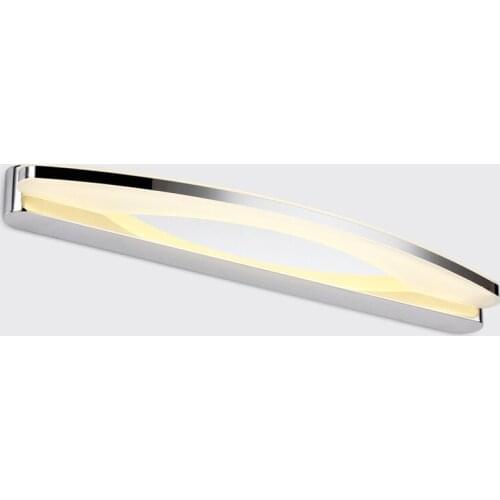 Modern Led Wall Light for Bathroom Mirror Light Stainless Steel Sconce Light for Bedroom Bedside Living Room Wall Decor Lighting