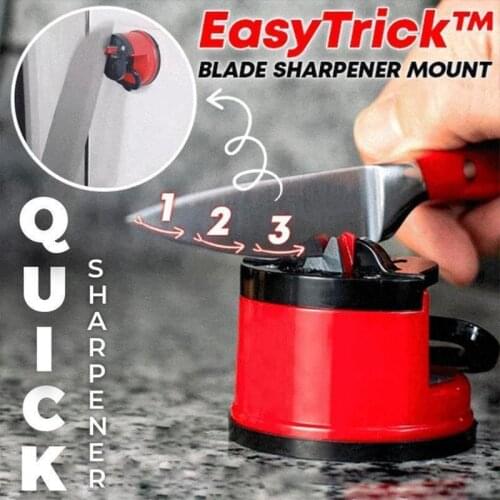 Suction Cup Whetstone Suction Cup Sharpener Kitchen Gadgets Convenient Sharpener Household Safe and Fast Sharpener