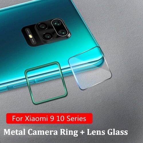 Lens Ring For Xiaomi Redmi Note 9 9S Pro Max Metal Camera Protector For Redmi Note 9Pro 9S 9 Lens Case For Redmi 10X Pro 5G Film