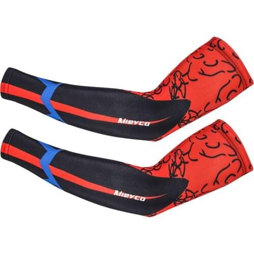 1 Pair Summer UV Sun Protection Breathable Arm Sleeves Cooling Bicicleta Luvas Ciclismo for Fishing Running Cycling Car Driving