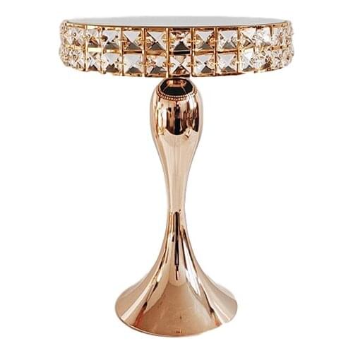 1pcs Square Crystal wedding cake stand new cake plate