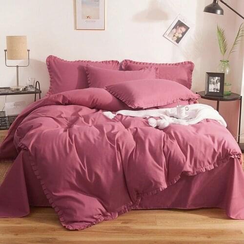 2020 Solid Color Quilt Cover 1pc Printed Blanket Comforter Lace Quilt with Zipper Single Double Queen King Size