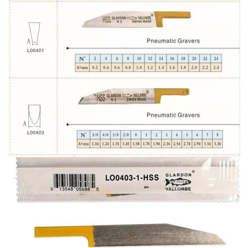 Free shipping 6pcs/lot engraving knife jewelry engraver tools engraver max gravers HSS QC Pneumatic graver