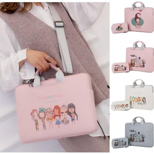 15.6 inch Laptop Bag Sleeve Case for Macbook Air Pro 11 12 13 13.3 14 15 15.6 New Retina Notebook Handbag Women Men