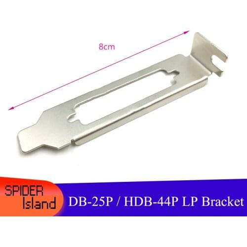 Graphic Card Bracket Baffle DB-25P / HDB-44P Baffle Computer Chassis Length 8MM Low Proflie LP DB25 Bracket
