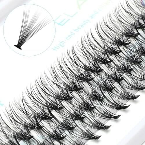 ICYCHEER 0.07/0.10C Individual Cluster Fake False Eyelashes Graft Long Extension Eye Lash