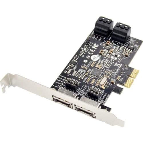 PCIE to SATA Ⅲ Disk Array Card PCI Express 2.0X2 Bus Interface 88SE9230 Chip Expansion Card