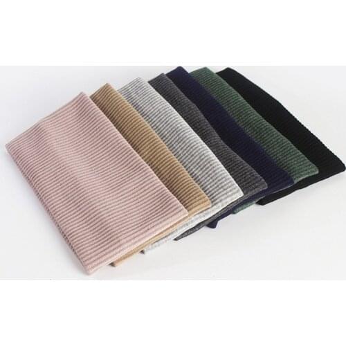 Hairband knitting pure color simple version of elastic sweat-absorbent headscarf unisex wide-sided personality hairaccessories