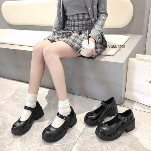 JK Style Lolita Preppy School Student Maid Flats Casual Uniform Shoes Sneaker