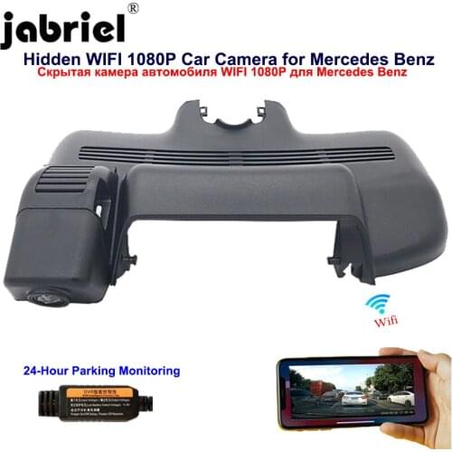 Jabriel Hidden 1080P Wifi dash cam car dvr Car Camera for Mercedes Benz S320 w220 S350 sl500 r230 s400 w221 2015 2016 2017 2019