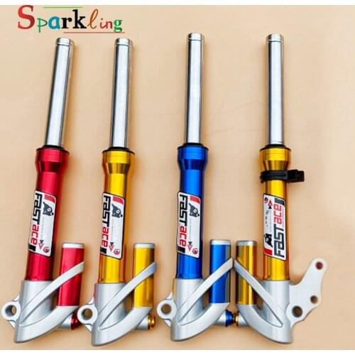 Universal φ27MM Motorcycle Front Suspension Shock Absorbers Adjustable Electric-Motorbike Hydraulic Rebound Damping Front Shocks