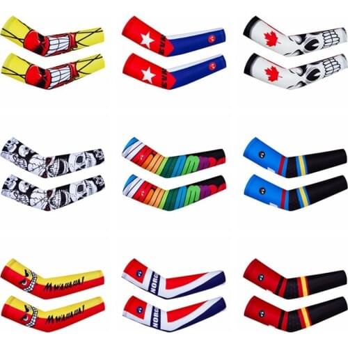 Weimostar Cycling Arm Warmers Basketball Arm Sleeve Outdoor Sport Sun Protection Riding Arm Cover MTB Bicycle Bike Arm Protector