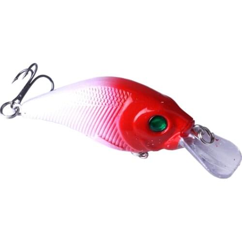 1Pcs Fishing Lures Float Crankbait Minnow Tackle 75mm 12g Topwater Swimbait Jerkbait