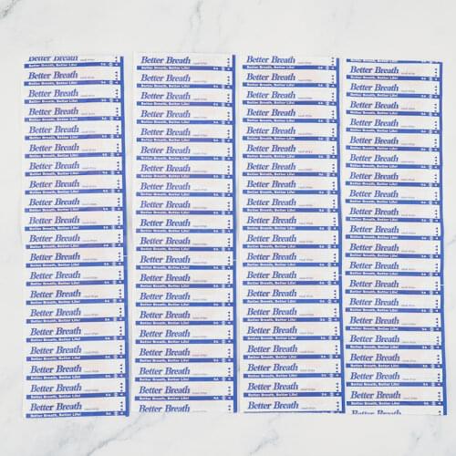 50 Pcs Breathe Nasal Strips Right Way Stop Snoring Anti Snoring Strips Easier Better Breathe Improve Sleeping For Men/Women