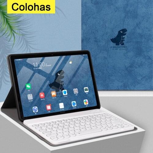 Wireless Keyboard For Tablet Huawei M6 C5 Honor V6 Bluetooth-compatible Tablet Keyboard Case For Huawei Matepad 10.4 10.8