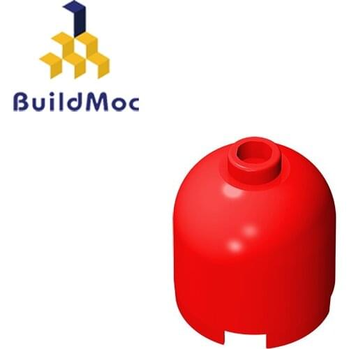 BuildMOC Particles 30151 Round 2x2x1 2/3 Dome For Building Blocks Parts enlighten block bricks Educational gift Toys