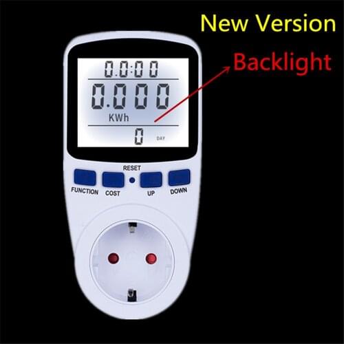 Digital Wattmeter Power Meter Energy Voltage Electronic Power Meter Socket Power Analyzer Automatic Kwh Metet Medidor De Energia