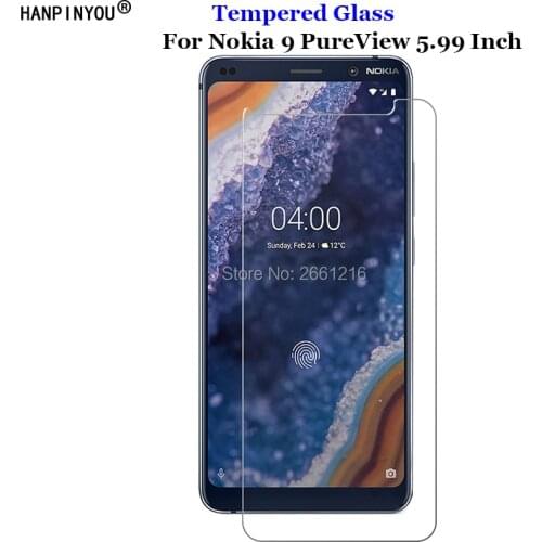 For Nokia 9 Pure View Tempered Glass 9H 2.5D Premium Screen Protector Film For Nokia 9 PureView 5.99"