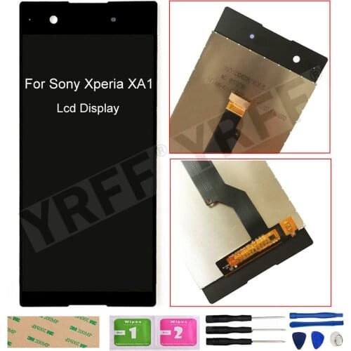 For Sony Xperia XA1 LCD Display Touch Screen Digitizer Assembly Replacment G3116 G3121 G3112 G3123 G3125 LCD