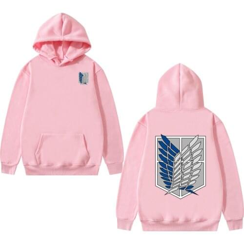 2020 Attack on Titan Jeans Jacket Scout Regiment Cosplay Autumn Eren Jager Hooded Sweatshirt Outwear Coat