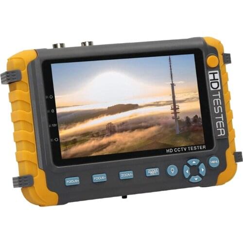 Iv8w HD CCTV Tester Monitor AHD 5MP 1080P 720P Analog Tester HDMI VGA input DC12V