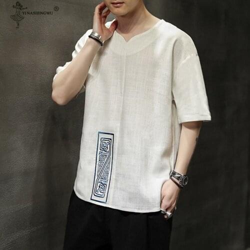 New Kimono Japanese Men Short Sleeve Shirt T-shirt Summer Japan Style Harajuku Thin Top Asian Male Yukata Haori Cardigan Costume