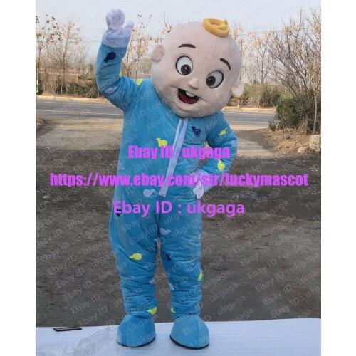 FREE FANS Baby JJ Mascot Costume Boy Adult Cartoon SIZE XXS -5XL