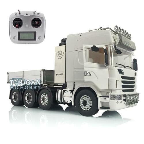 1/14 LESU 6*6 Metal Chassis Hopper Hercul Sca DIY R730 Tractor Truck Radio THZH0955-SMT2