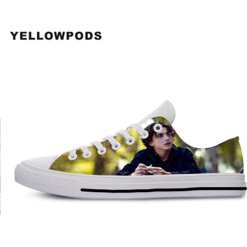 Mens Casual Shoes Hot Sale Man Woman Movie Call Me By Your Name Timothee Chalamet Men Breathable Canvas Walking Man Shoes