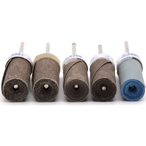 Sandpaper Sticks Cylinder Abrasive Polishing Grinding Wet Dry Sandpaper Sanding Bar Rod AC889