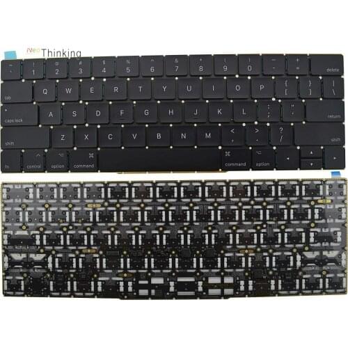 New A1706 Keyboard UK Standard for Apple Macbook 13" A1706 Uk Keyboard Late 2016 Mid 2017 Year