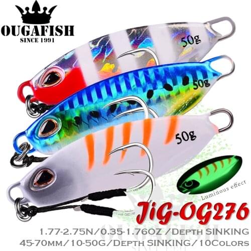 New Metal Jig Fishing Lure Weights 10-50g Jigging Sinking Hard Lures For Pesca Whopper Pike Fish Bionics Isca Artificial Tackles