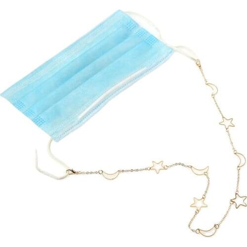 Boho Moon Star Chain Necklace Fashion Gold Geometry Metal Necklaces Women Men Summer Winter Party Neck Jewelry 2020 New Trend