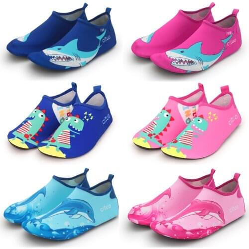 Beach Shoes for Children Water Shoes Kids Fast Dry Swim Aqua Snorkeling Upstream Shoe Baby Kids Slippers Pool Seaside Footwear