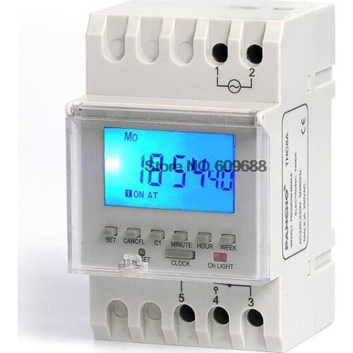 KG10D-2Z Single Channel Time Control Switch THC8A-2C AHC8A Timer DHC8A Time Control Switch
