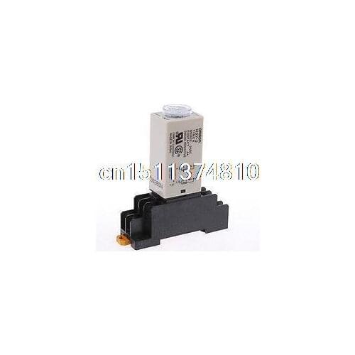 DC 24V H3Y-2 H3Y Delay Timer Time Relay 0-30 Second 30s 30sec 24VDC & Base