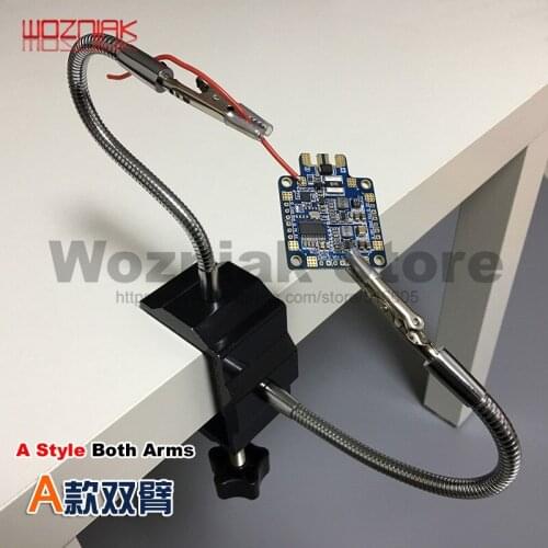 Desktop Universal Metal Arm Welding Motherboard Chip Fixture Electric Iron Bracket Maintenance Electronic PCB Circuit Board CHIP