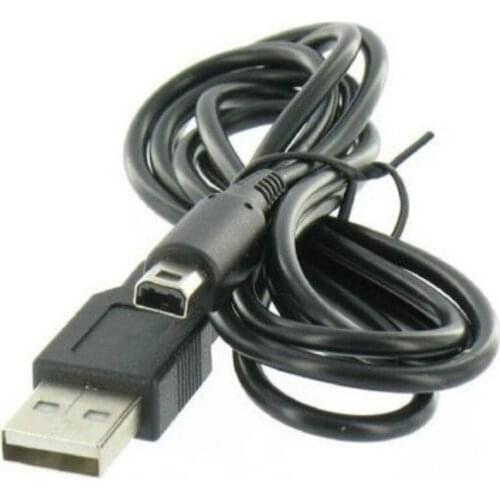 1.2m USB Charger Cable Charging Data Sync Cord Line For Nintendo DSi NDSI 3DS 2DS XL/LL Game Power Adapter Wire 100pcs/lot