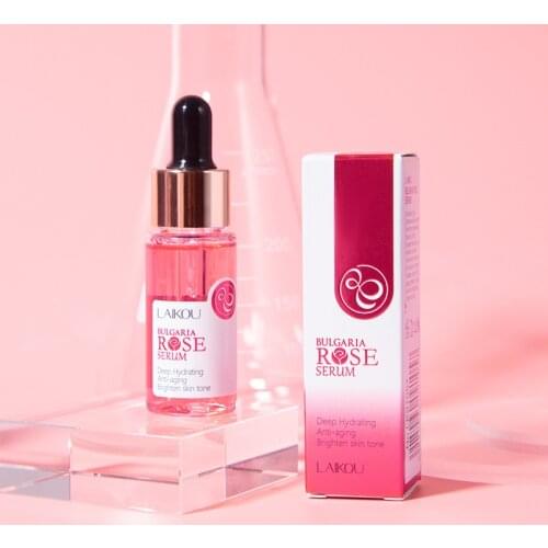 Rose Essence Face Serum Plant Extract Face Moisturizing Resist Oxidation Brighten Skin Tone Whitening Anti-Aging Serum Skin Care