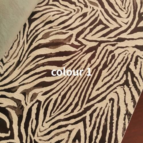 High-grade Yarn-dyed High-precision Cashmere Chenille Grain Jacquard Leopard Curtain Curtains for Living Dining Room Bedroom