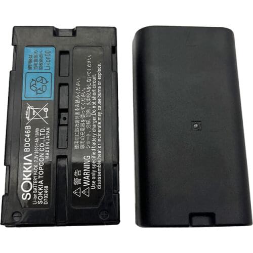 2pcs High quality SOKKIA BDC46B BDC-46 BDC46 battery FOR SOKKIA TOTAL STATION SET230R SET300 SET330 SET530 SET630 Li-ion 2600mAh