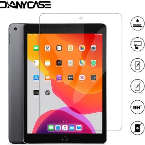 2019 iPad 10.2 7th Screen Protector 2020 iPad Pro 11 Tempered Glass For 2018 9.7 iPad 5 6th Air2 Mini 1 2 3 4 5 7.9 10.5 Film