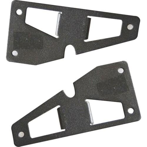 2PCS Car Work Tail Light Mounting Bracket for Jeep Wrangler JK 2007-2017 Rear Led Tail Fog Signal Working Lights Holder Auto Sty